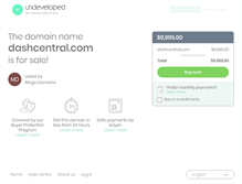 Tablet Screenshot of dashcentral.com